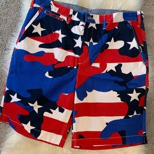 New Polo Ralph Lauren Camo Stars & Stripes shorts